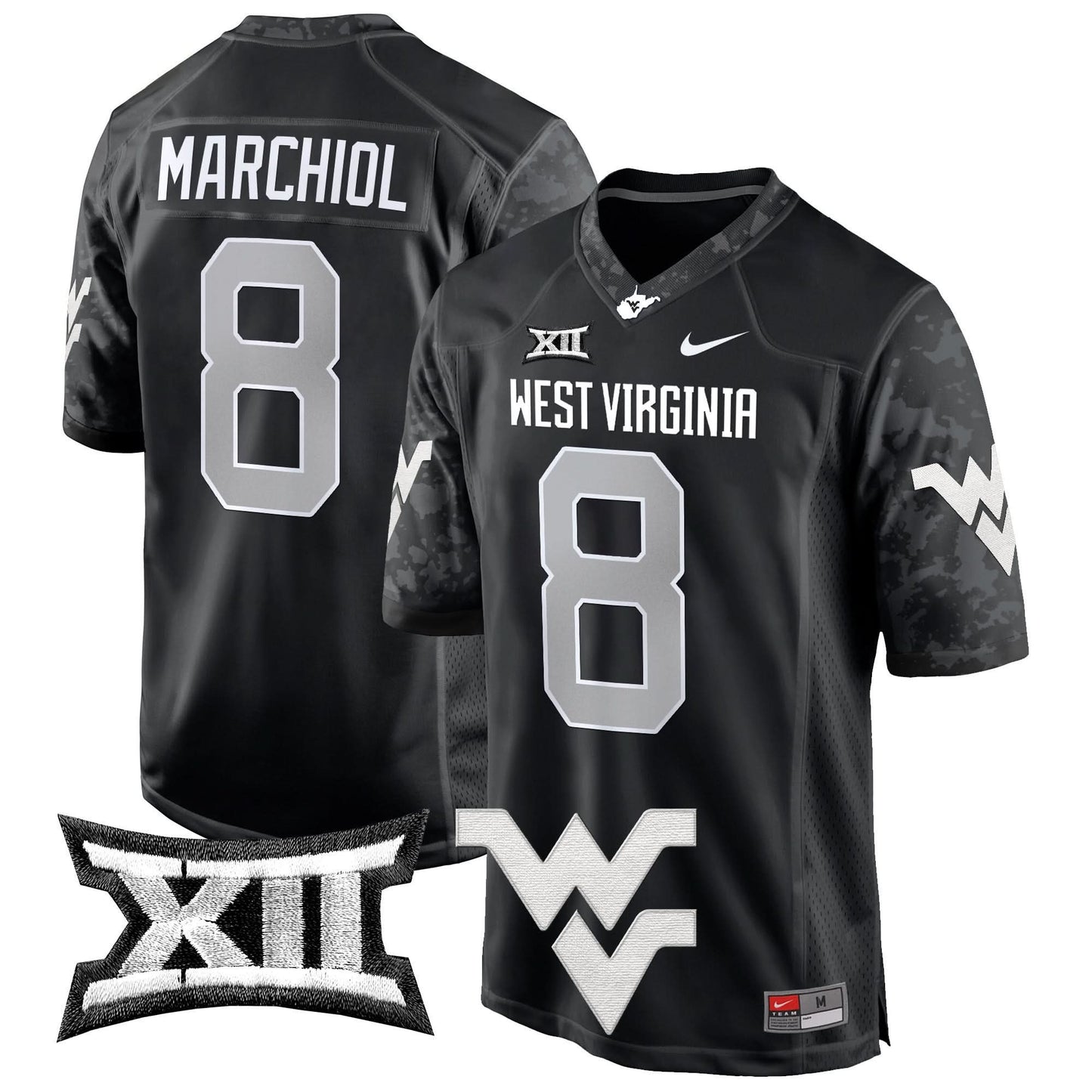 West Virginia Mountaineers 2024 Game Jersey - All Stitched