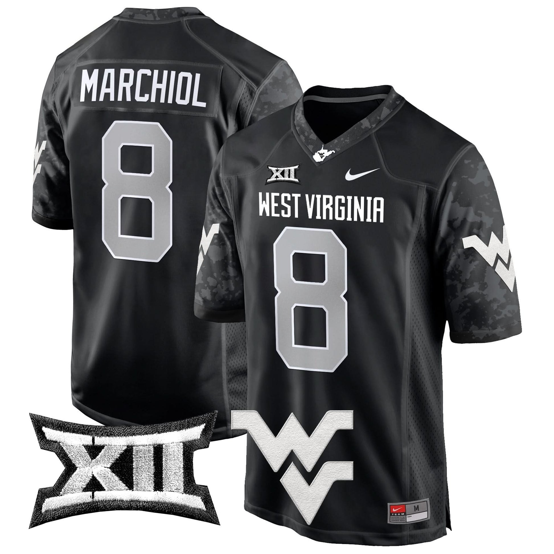 West Virginia Mountaineers 2024 Game Jersey - All Stitched