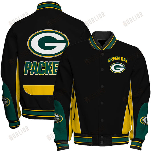 Green Bay Packers Football Team 2024 - 25 In Sync With The Home Team Unisex Varsity Jacket