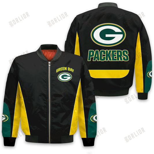 Green Bay Packers Football Team 2024 - 25 In Sync With The Home Team Bomber Jacket