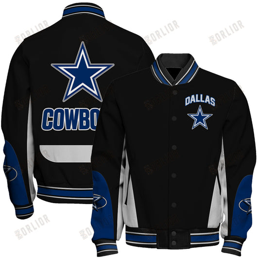 Dallas Cowboys Football Team 2024 - 25 In Sync With The Home Team Unisex Varsity Jacket