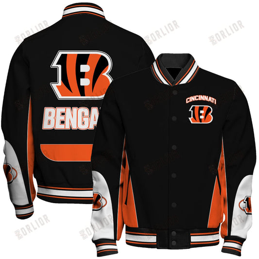 Cincinnati Bengals Football Team 2024 - 25 In Sync With The Home Team Unisex Varsity Jacket