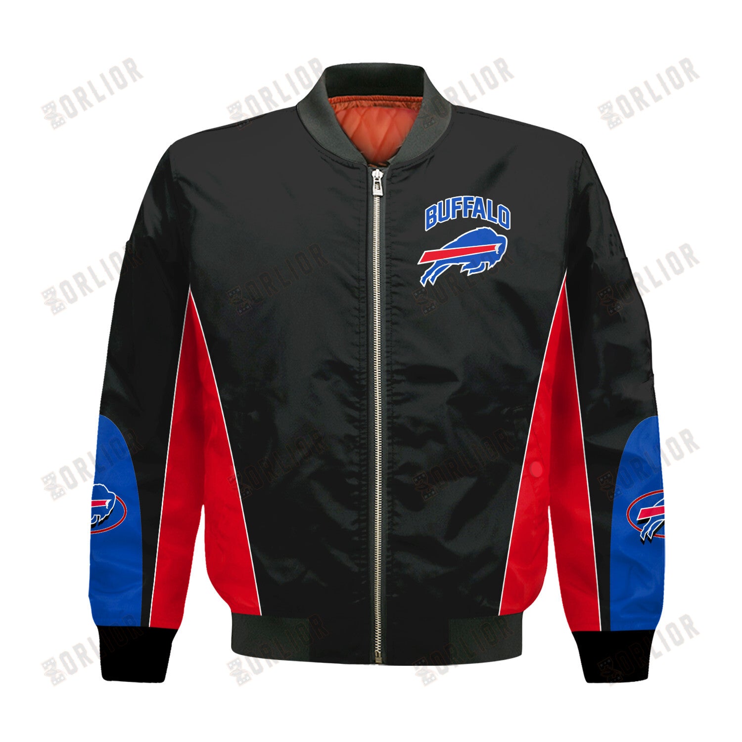 Buffalo Bills Football Team 2024 - 25 In Sync With The Home Team Bomber Jacket