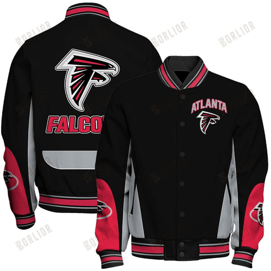 Atlanta Falcons Football Team 2024 - 25 In Sync With The Home Team Unisex Varsity Jacket