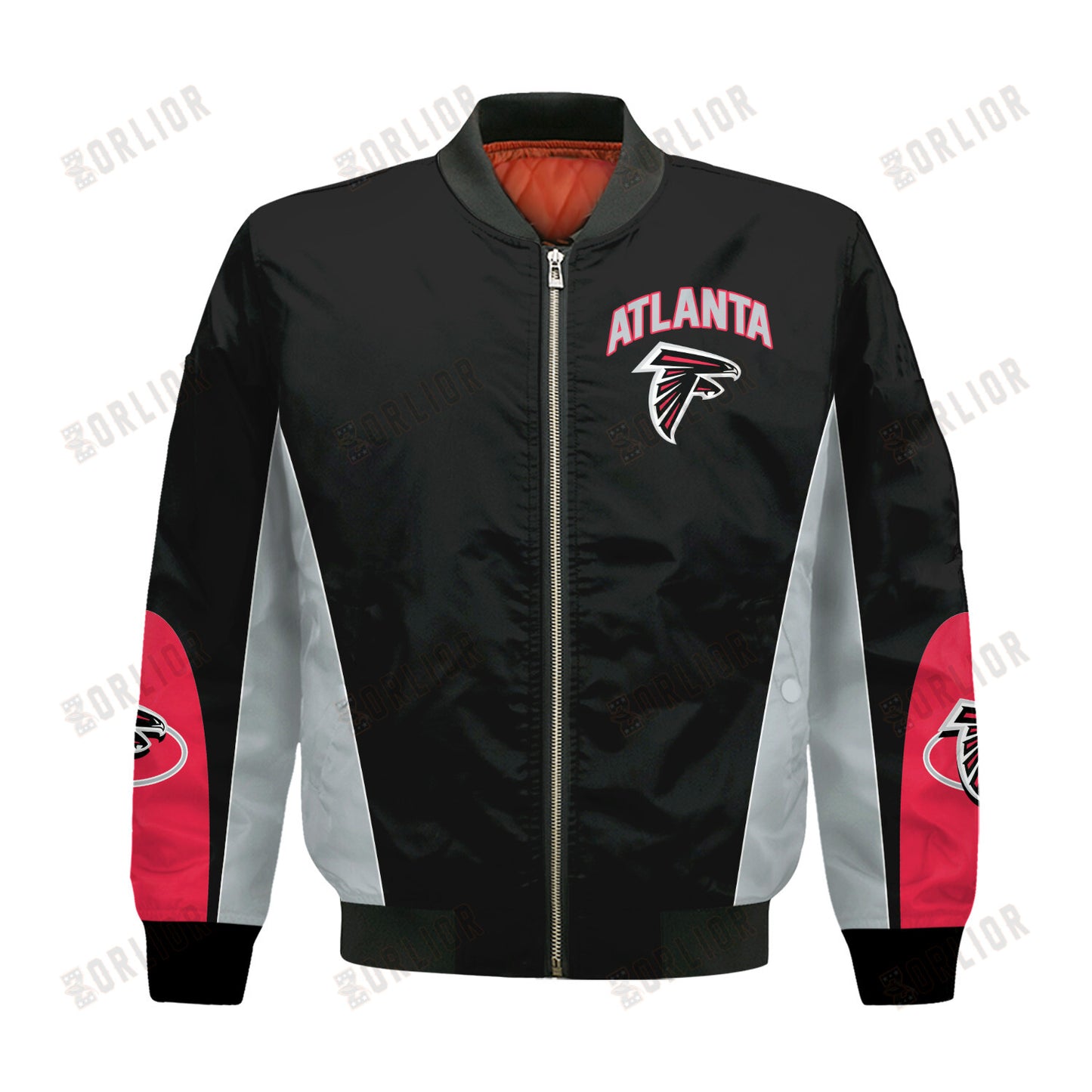 Atlanta Falcons Football Team 2024 - 25 In Sync With The Home Team Bomber Jacket