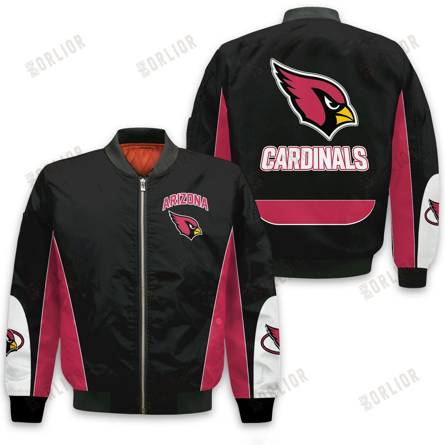 Arizona Cardinals Football Team 2024 - 25 In Sync With The Home Team Bomber Jacket