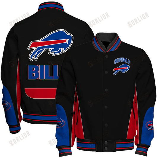 Buffalo Bills Football Team 2024 - 25 In Sync With The Home Team Unisex Varsity Jacket