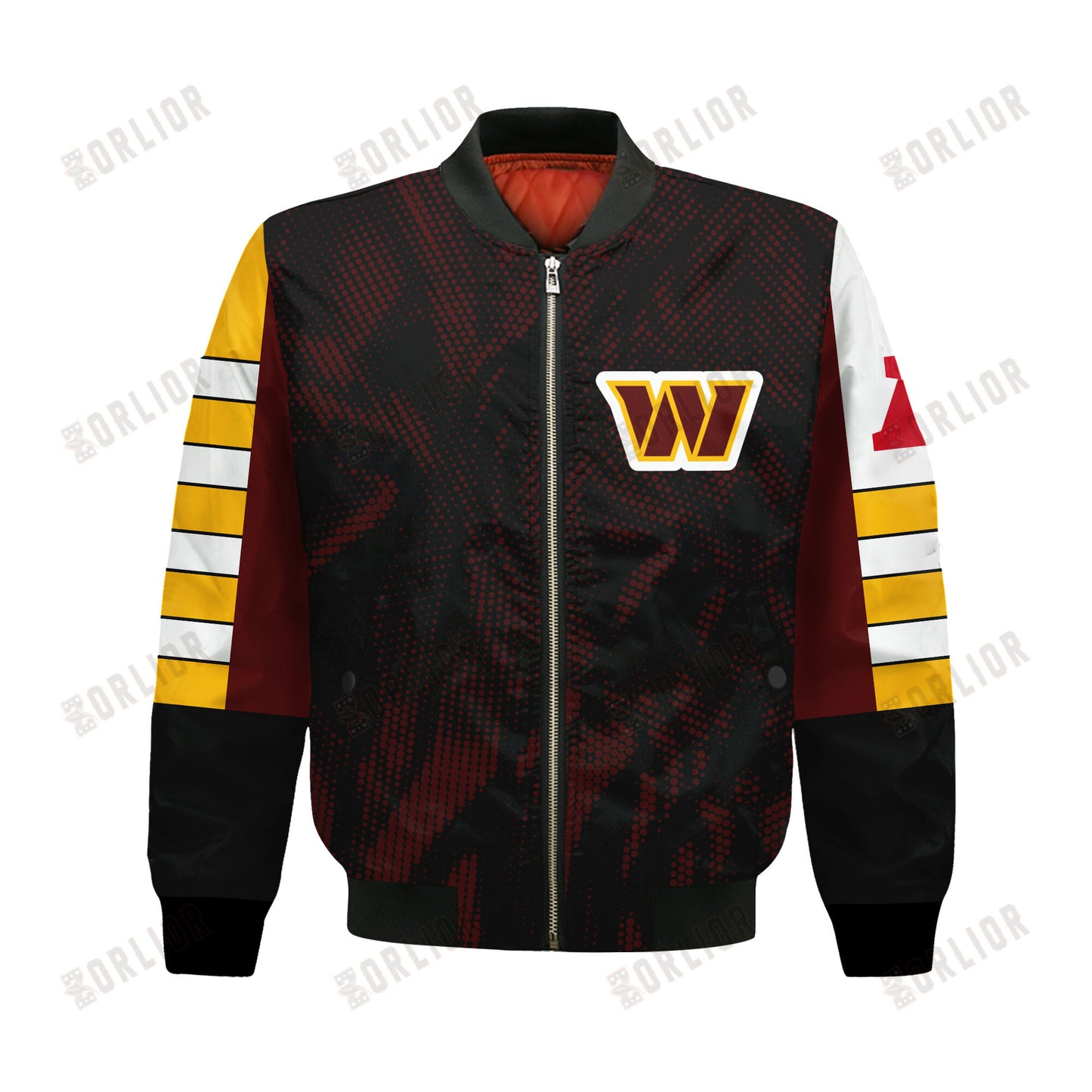 Washington Commanders Football Team 2024 - 25 Wear Your Passion Bomber Jacket