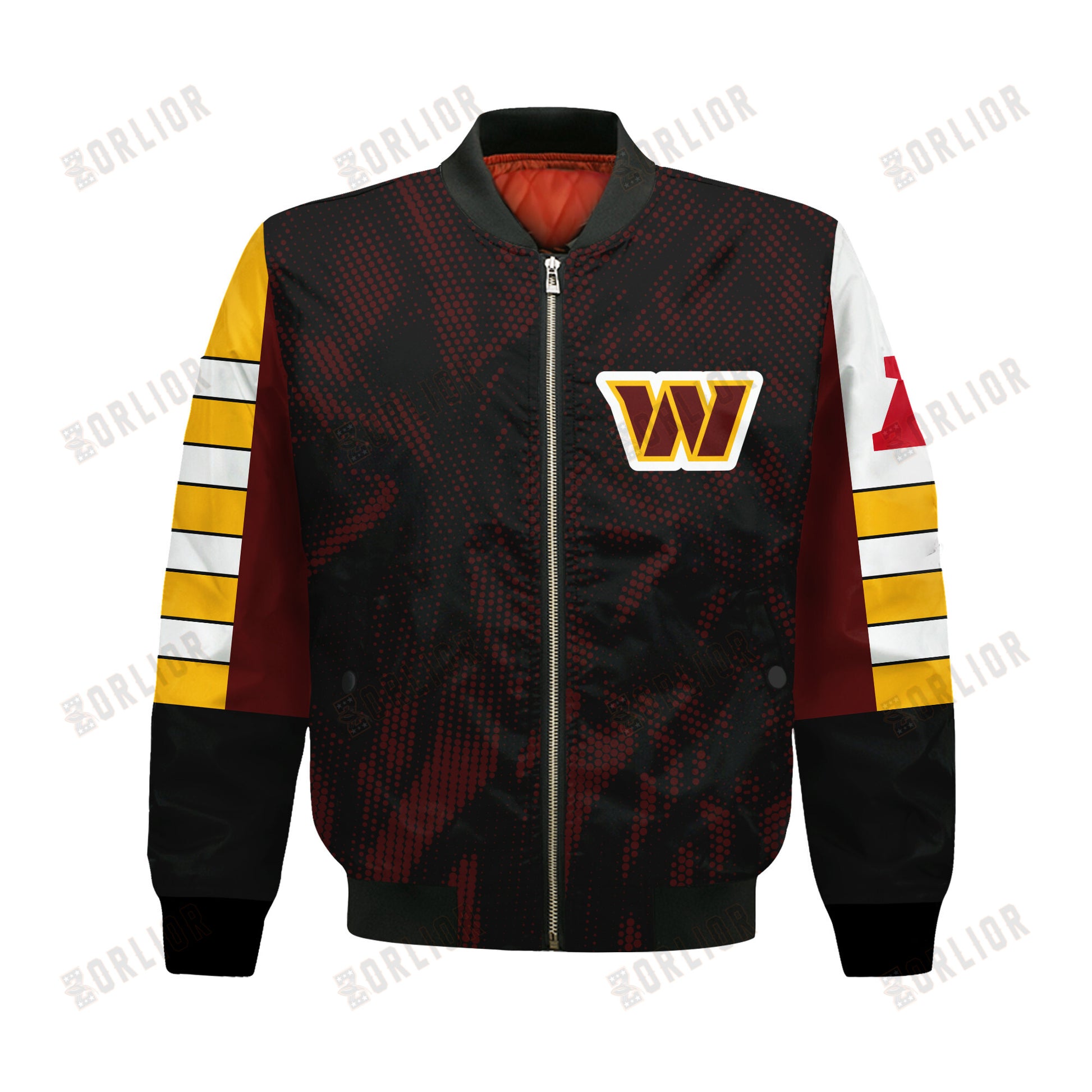 Washington Commanders Football Team 2024 - 25 Wear Your Passion Bomber Jacket