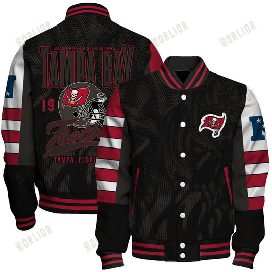 Tampa Bay Buccaneers Football Team 2024 - 25 Wear Your Passion Unisex Varsity Jacket