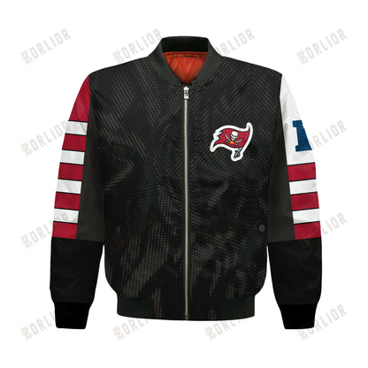 Tampa Bay Buccaneers Football Team 2024 - 25 Wear Your Passion Bomber Jacket