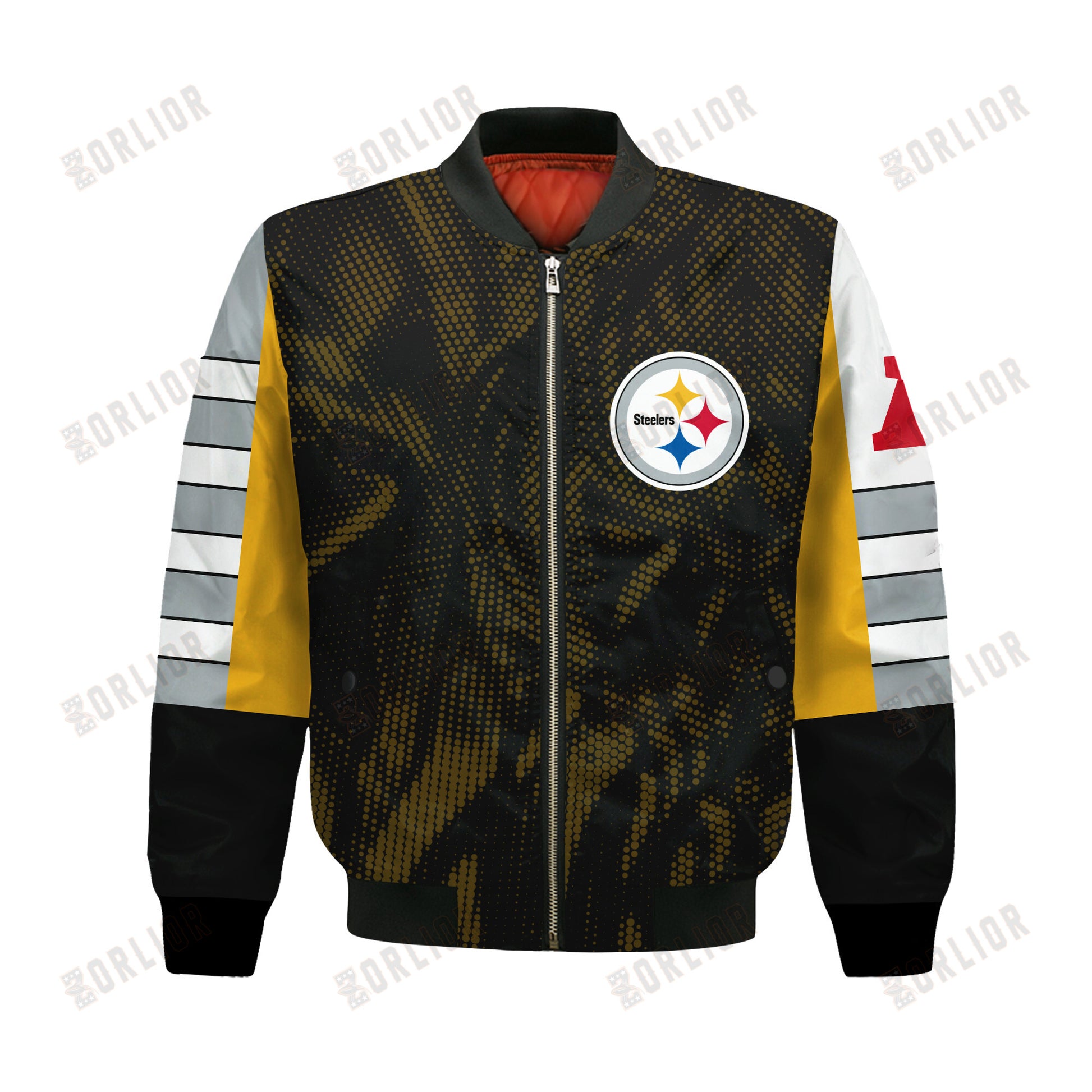 Pittsburgh Steelers Football Team 2024 - 25 Wear Your Passion Bomber Jacket