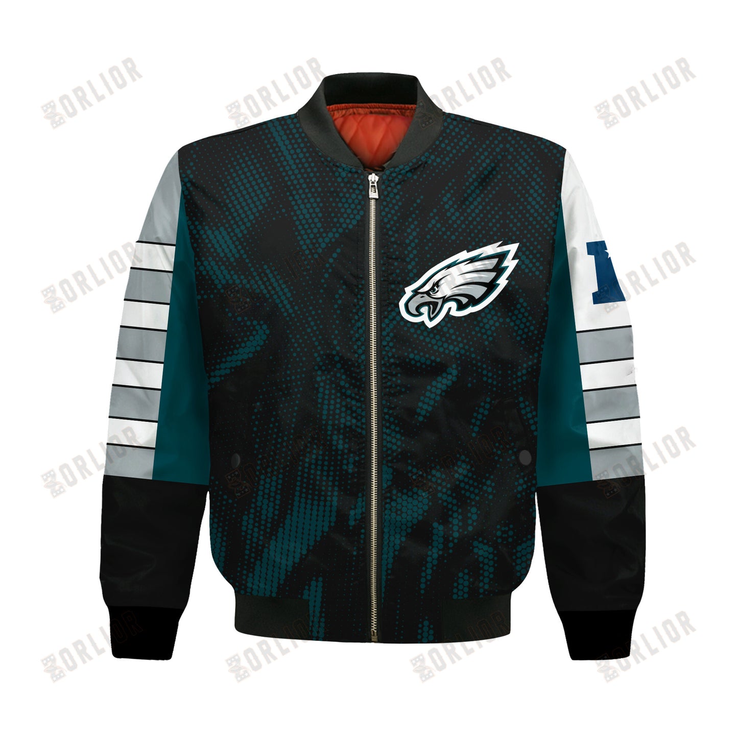 Philadelphia Eagles Football Team 2024 - 25 Wear Your Passion Bomber Jacket