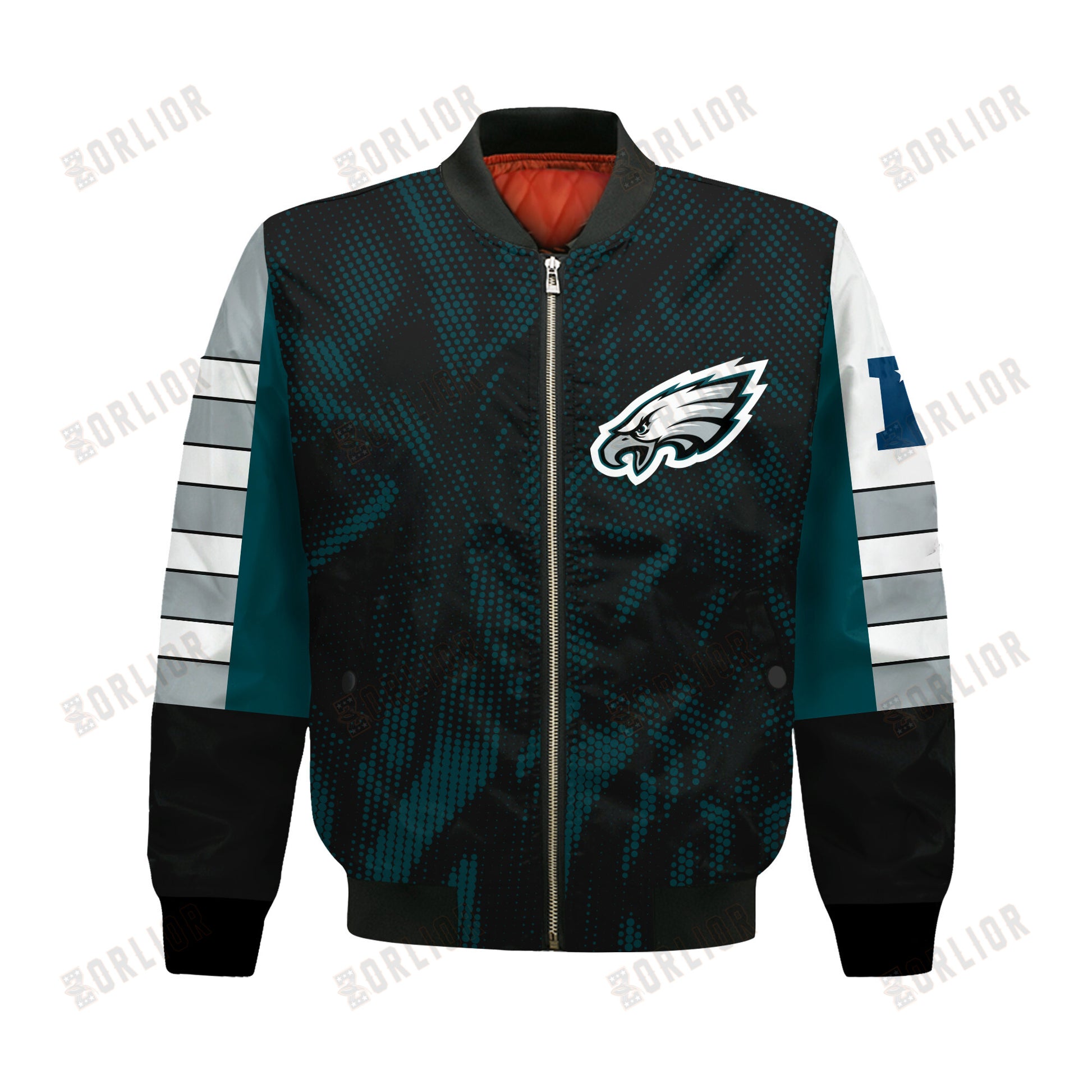 Philadelphia Eagles Football Team 2024 - 25 Wear Your Passion Bomber Jacket