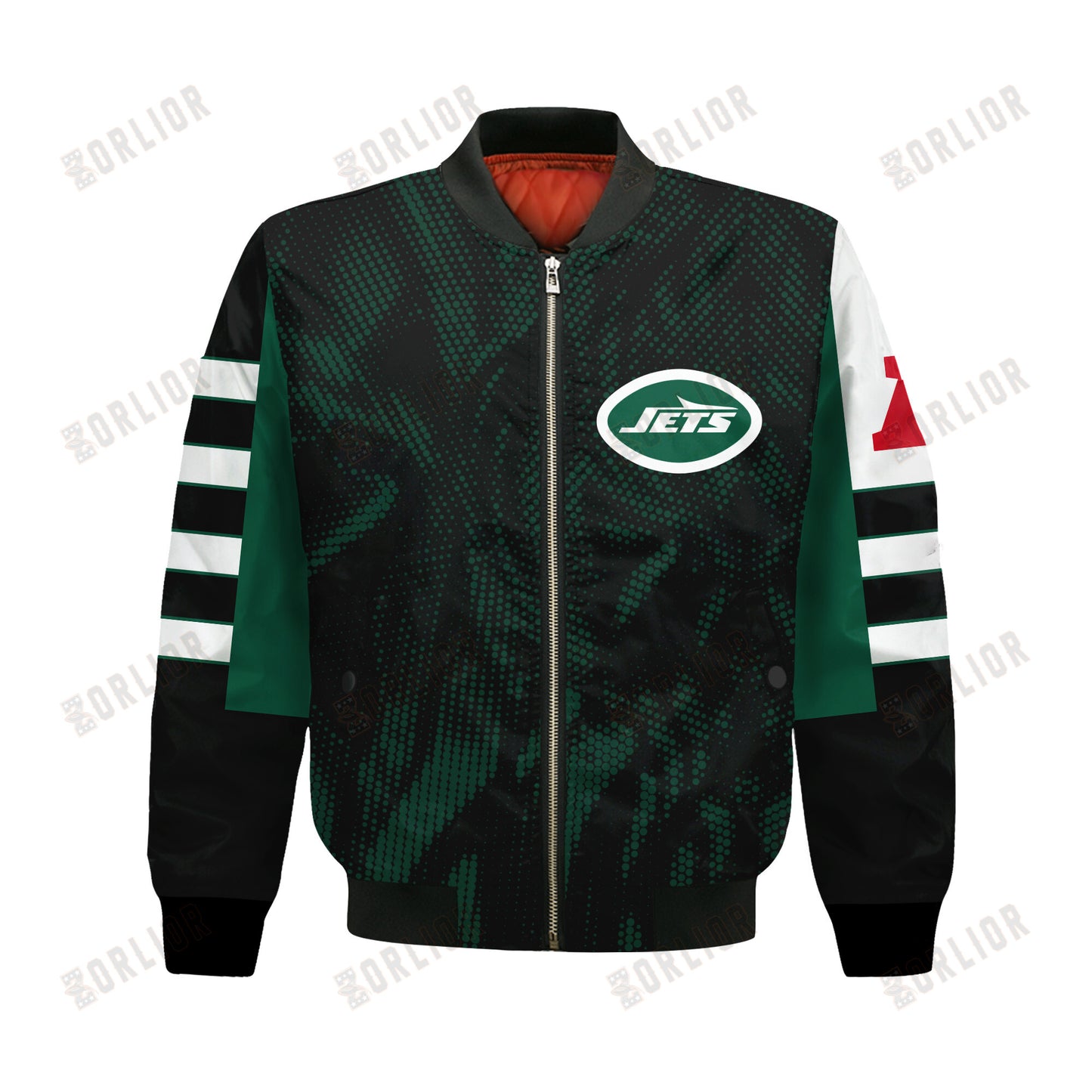 New York Jets Football Team 2024 - 25 Wear Your Passion Bomber Jacket