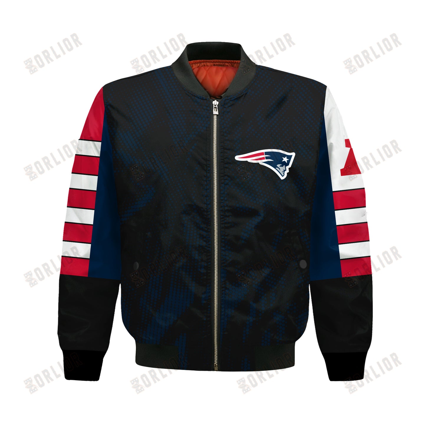 New England Patriots Football Team 2024 - 25 Wear Your Passion Bomber Jacket