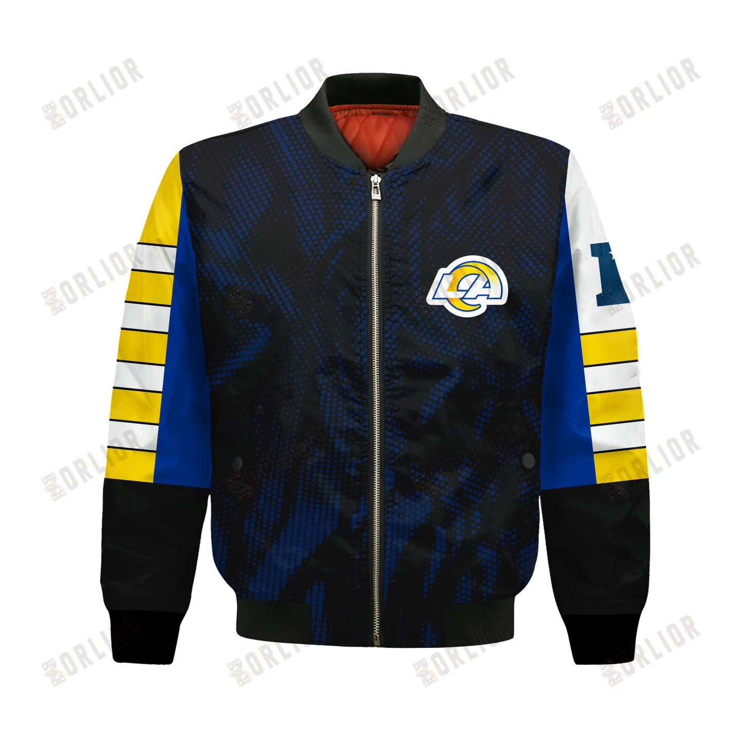 Los Angeles Rams Football Team 2024 - 25 Wear Your Passion Bomber Jacket