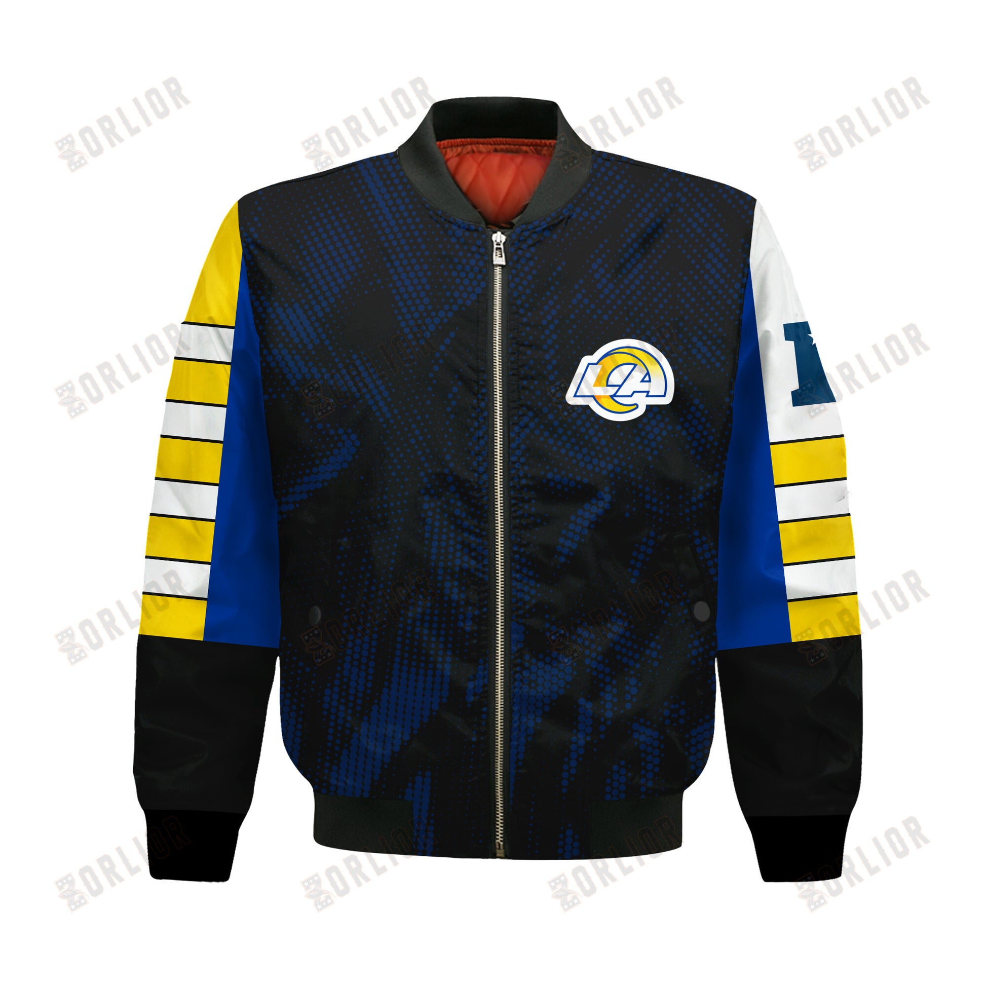 Los Angeles Rams Football Team 2024 - 25 Wear Your Passion Bomber Jacket