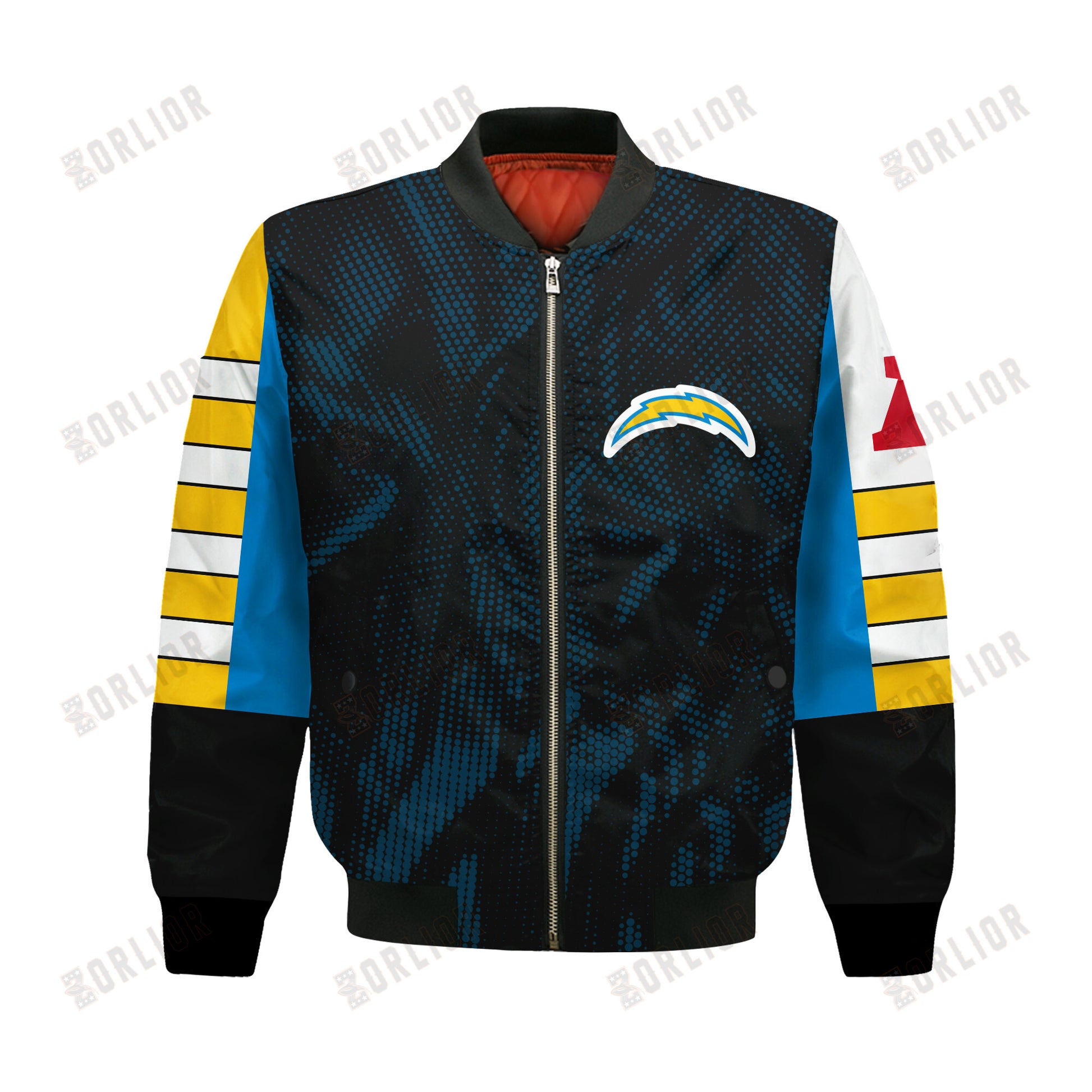 Los Angeles Chargers Football Team 2024 - 25 Wear Your Passion Bomber Jacket