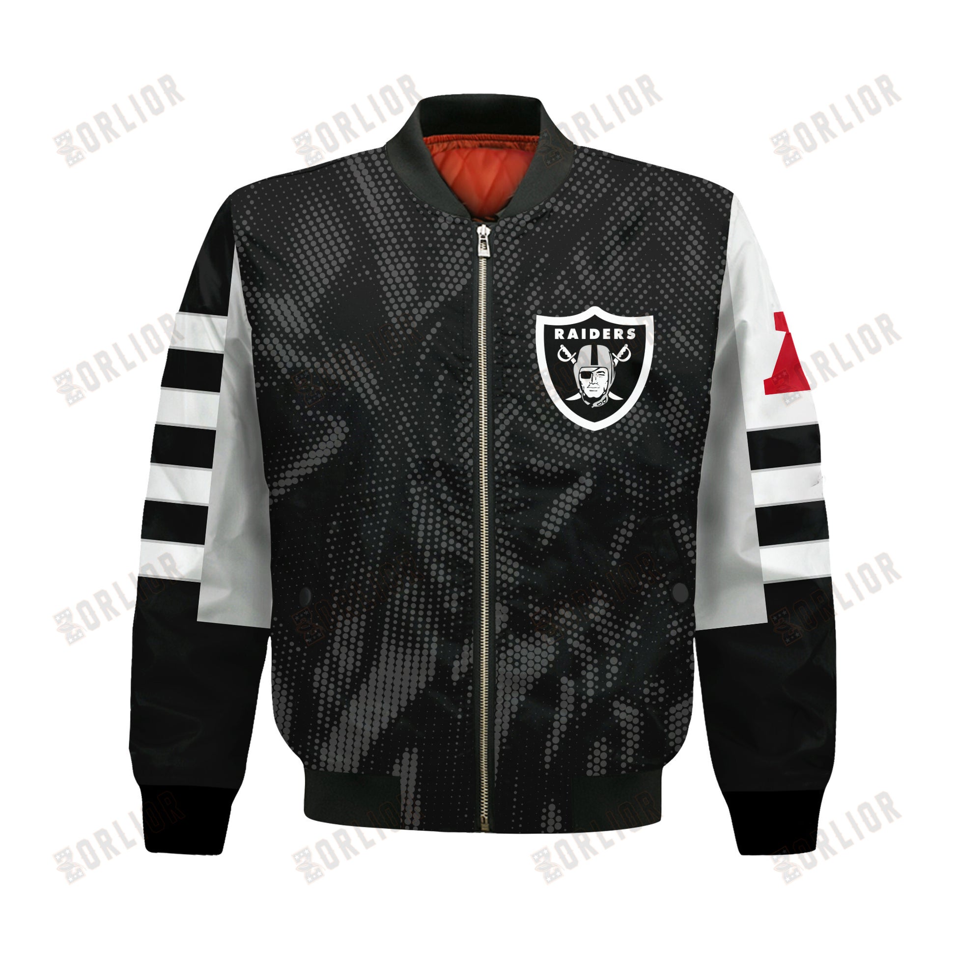Las Vegas Raiders Football Team 2024 - 25 Wear Your Passion Bomber Jacket