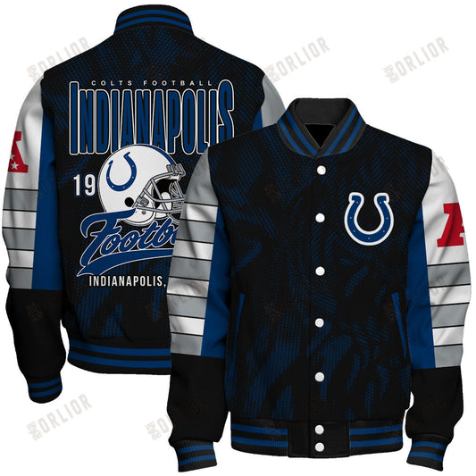 Indianapolis Colts Football Team 2024 - 25 Wear Your Passion Unisex Varsity Jacket