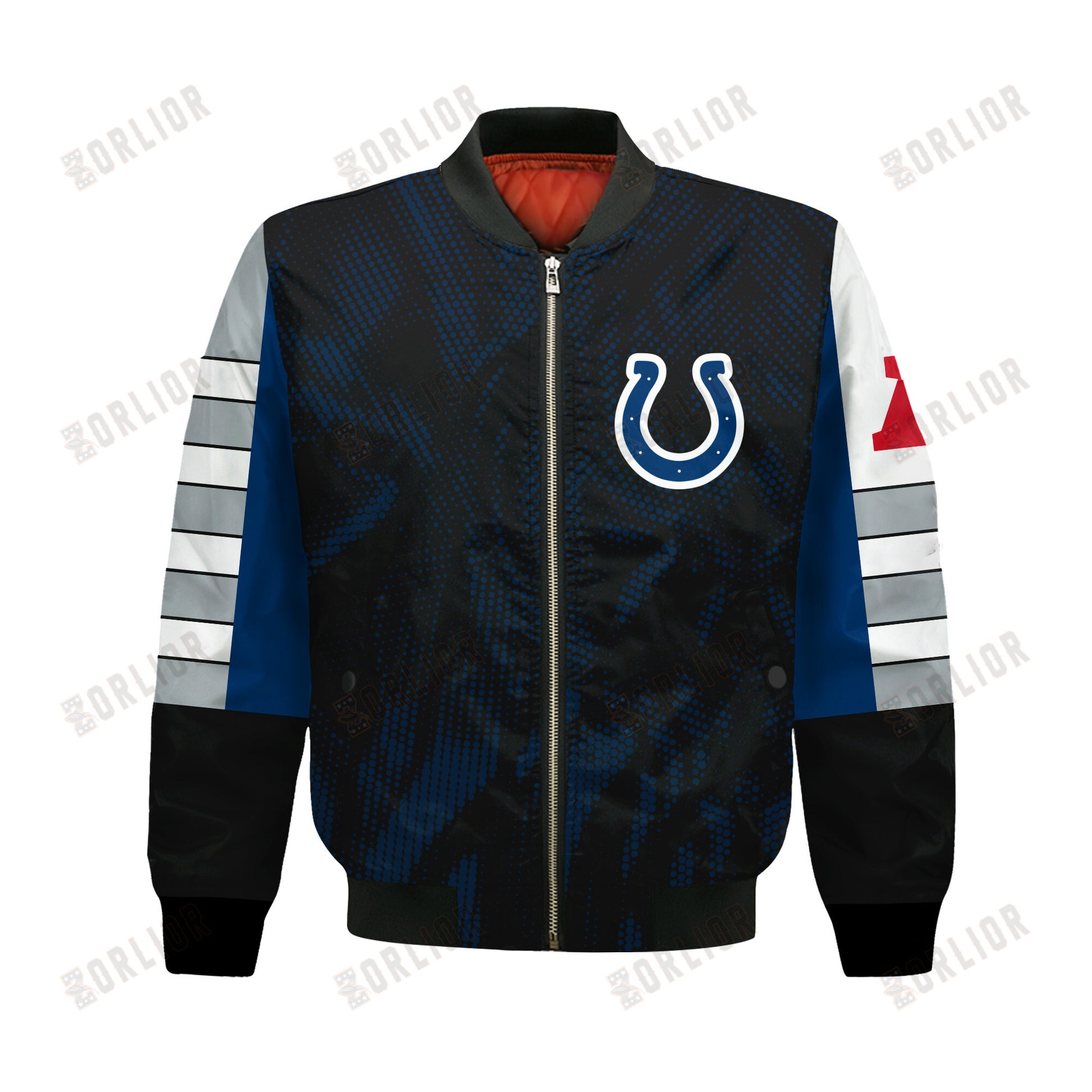 Indianapolis Colts Football Team 2024 - 25 Wear Your Passion Bomber Jacket