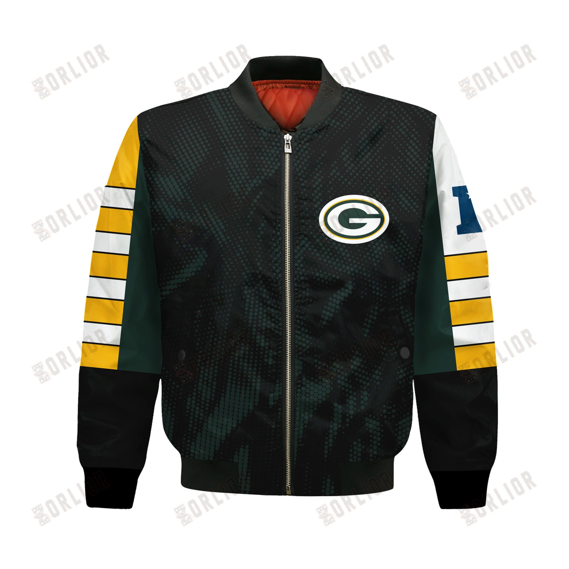 Green Bay Packers Football Team 2024 - 25 Wear Your Passion Bomber Jacket