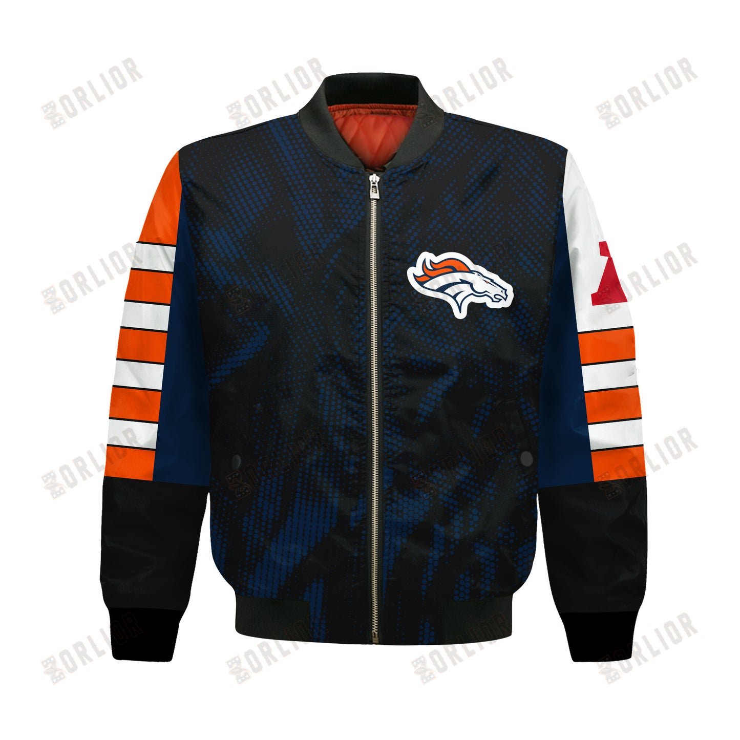 Denver Broncos Football Team 2024 - 25 Wear Your Passion Bomber Jacket