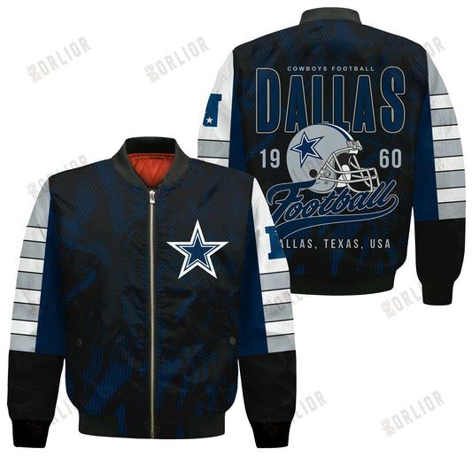 Dallas Cowboys Football Team 2024 - 25 Wear Your Passion Bomber Jacket