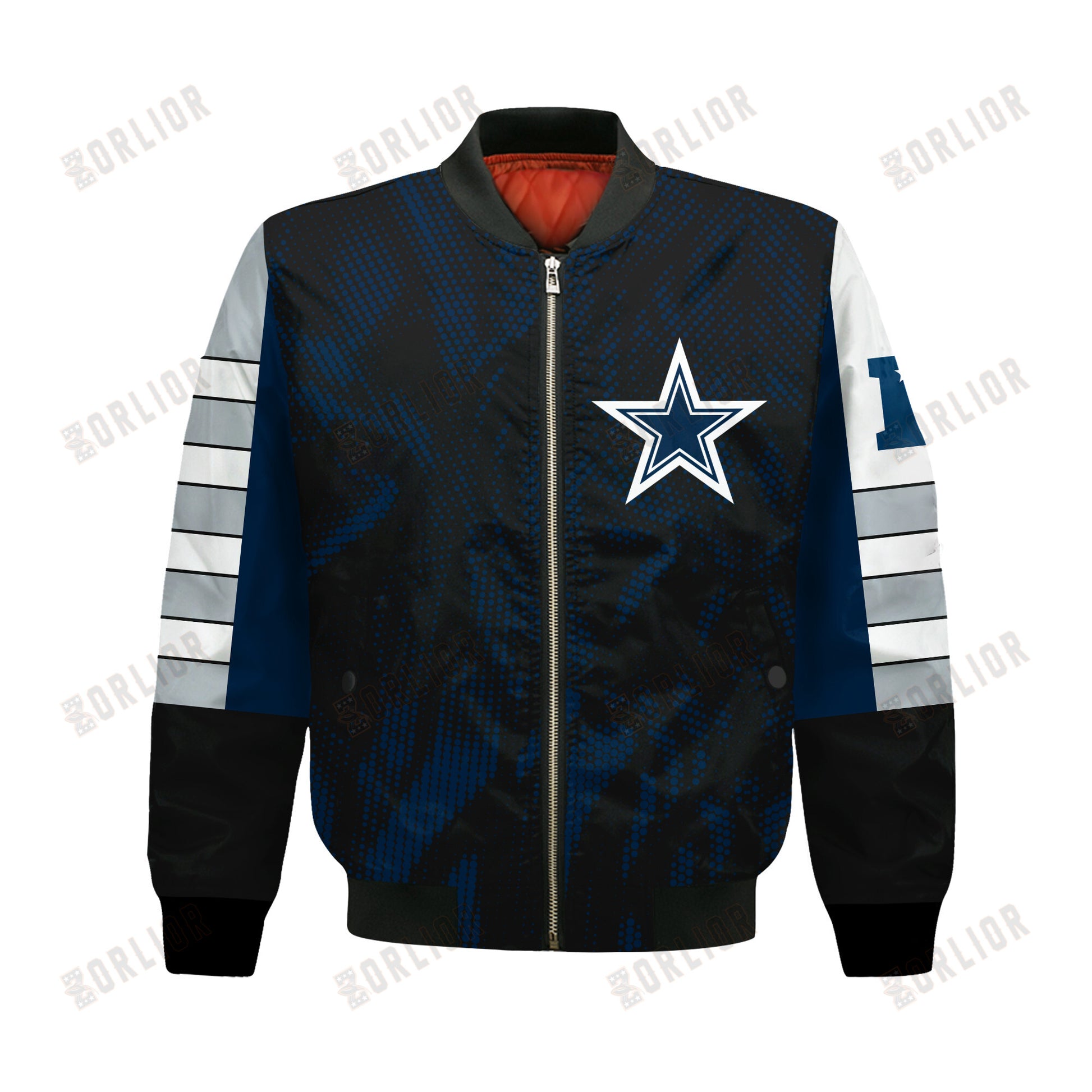 Dallas Cowboys Football Team 2024 - 25 Wear Your Passion Bomber Jacket
