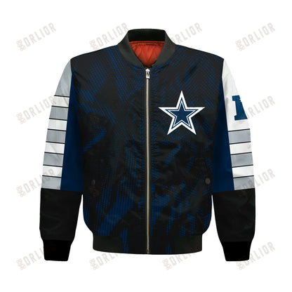 Dallas Cowboys Football Team 2024 - 25 Wear Your Passion Bomber Jacket