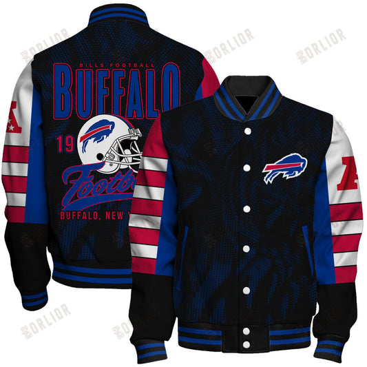 Buffalo Bills Football Team 2024 - 25 Wear Your Passion Unisex Varsity Jacket