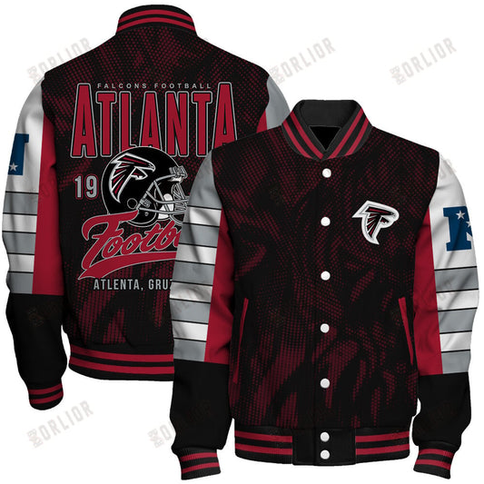 Atlanta Falcons Football Team 2024 - 25 Wear Your Passion Unisex Varsity Jacket