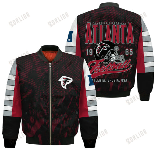 Atlanta Falcons Football Team 2024 - 25 Wear Your Passion Bomber Jacket