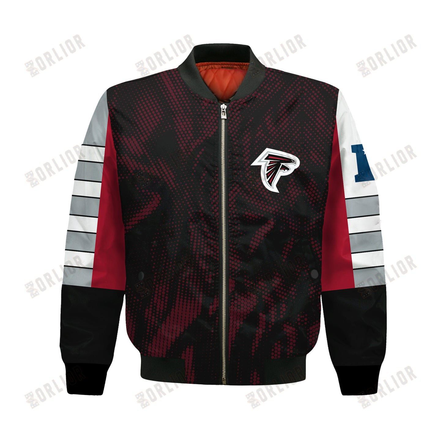 Atlanta Falcons Football Team 2024 - 25 Wear Your Passion Bomber Jacket
