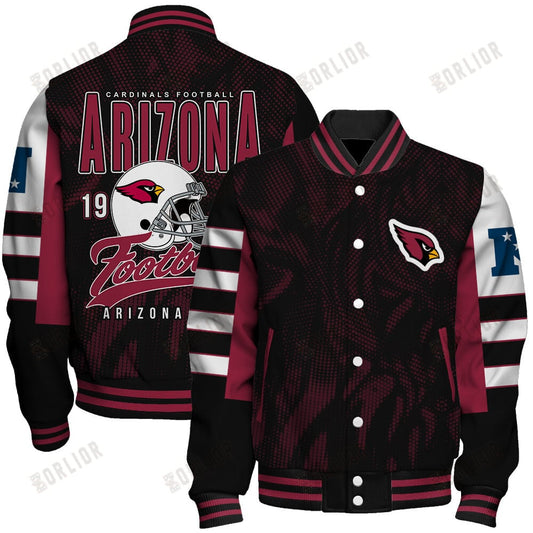 Arizona Cardinals Football Team 2024 - 25 Wear Your Passion Unisex Varsity Jacket