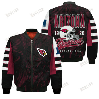 Arizona Cardinals Football Team 2024 - 25 Wear Your Passion Bomber Jacket