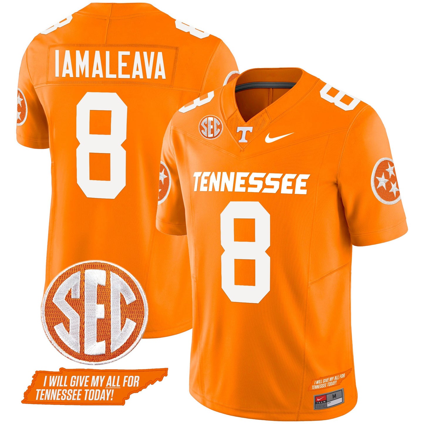 Tennessee Volunteers 2024 Vapor Limited Jersey V3 - All Stitched