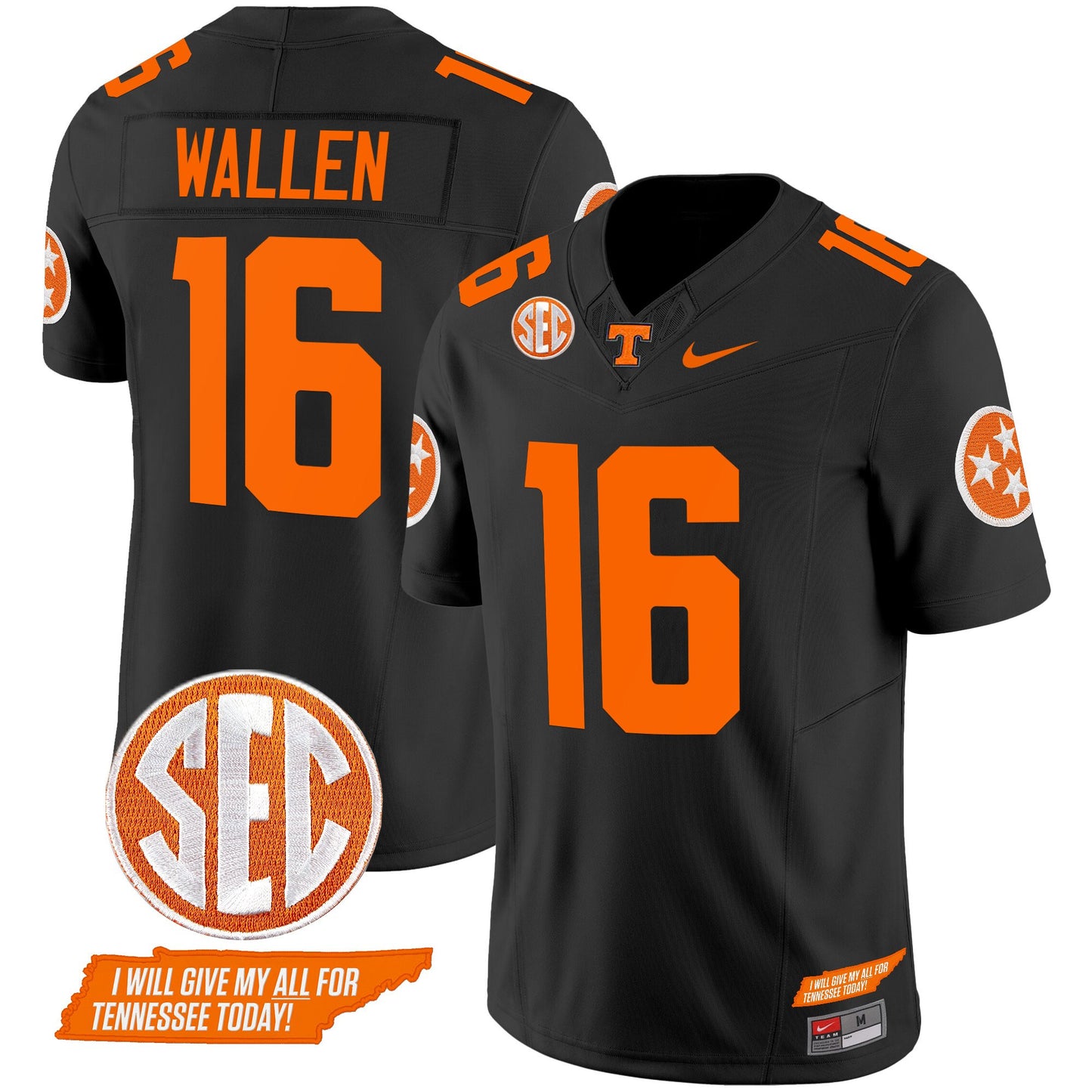 Tennessee Volunteers 2024 Vapor Limited Jersey V3 - All Stitched