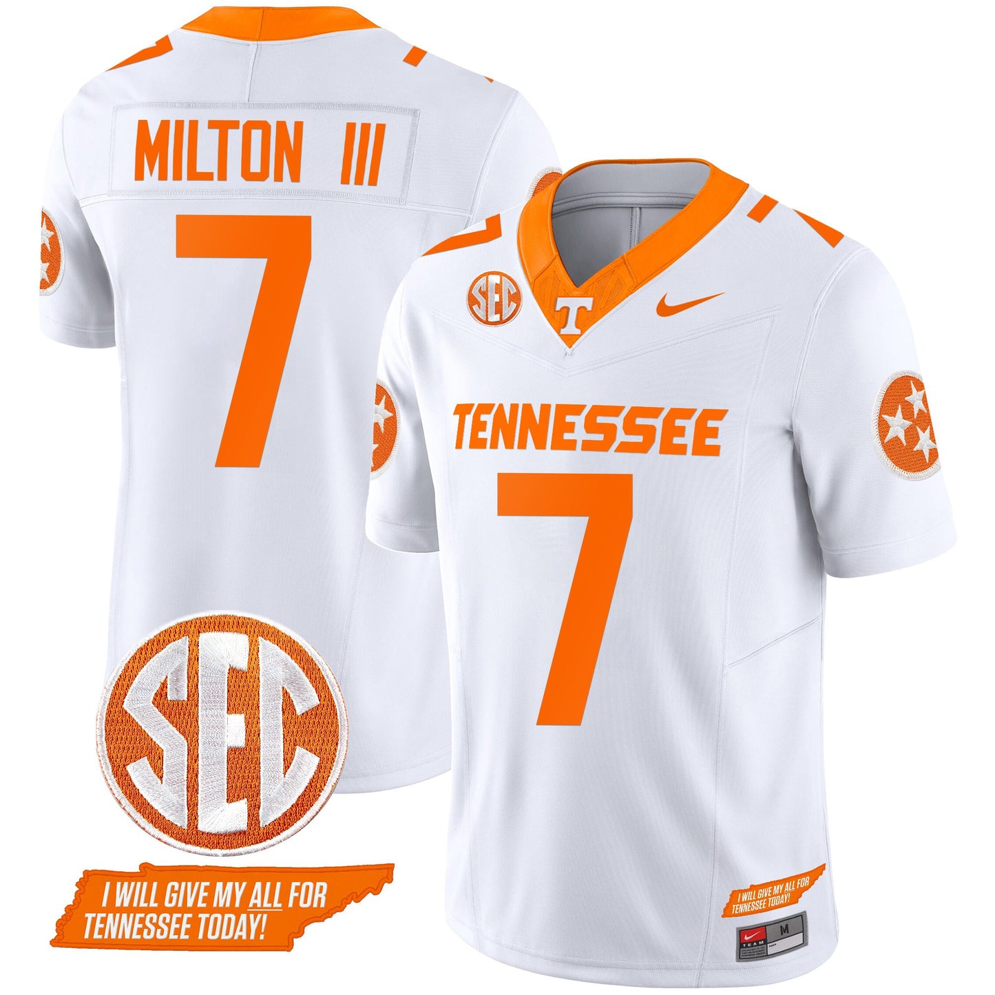 Tennessee Volunteers 2024 Vapor Limited Jersey V3 - All Stitched