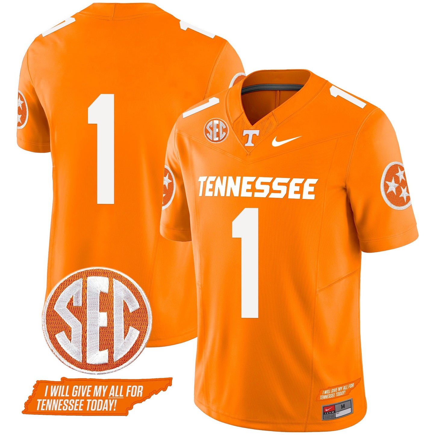 Tennessee Volunteers 2024 Vapor Limited Jersey V3 - All Stitched