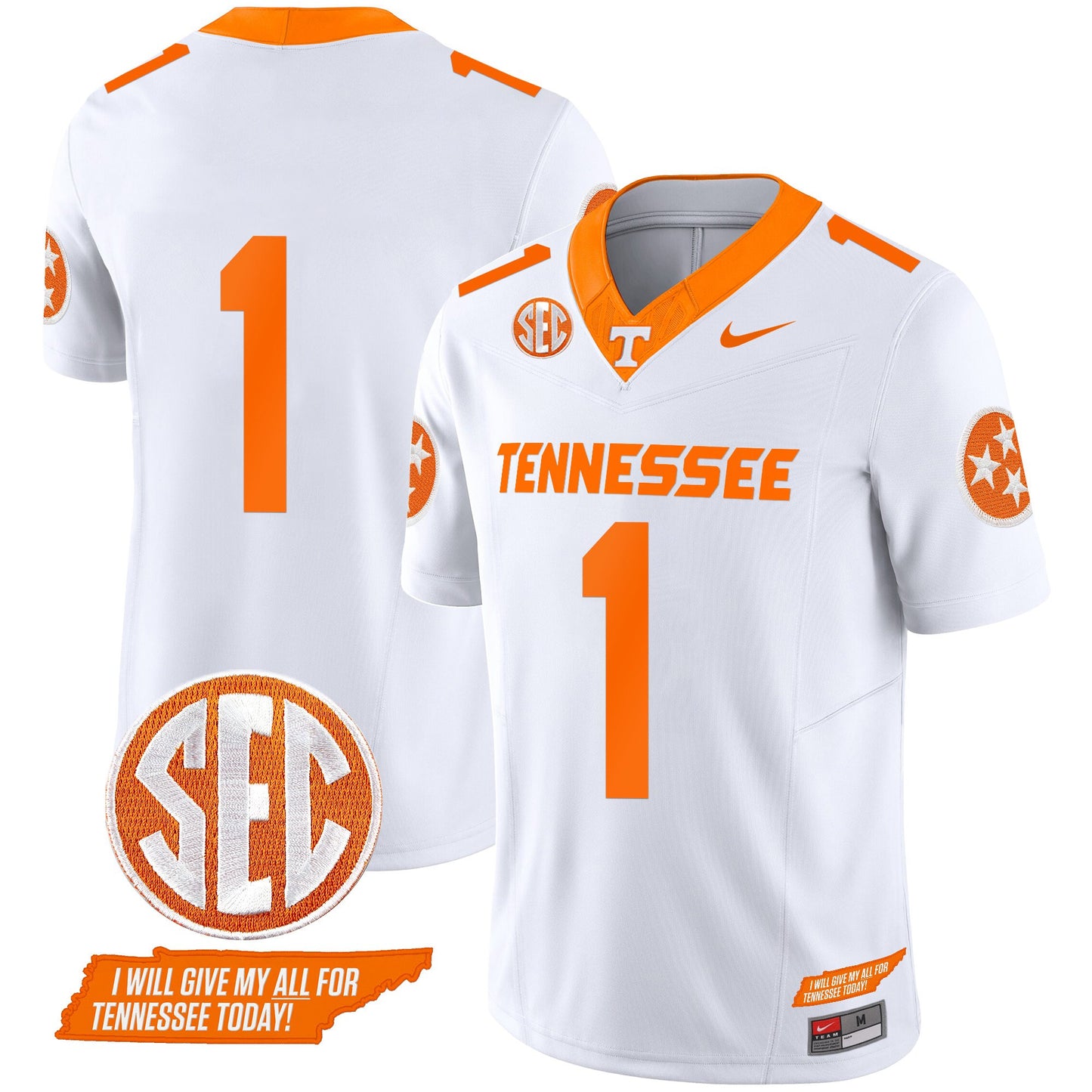 Tennessee Volunteers 2024 Vapor Limited Jersey V3 - All Stitched