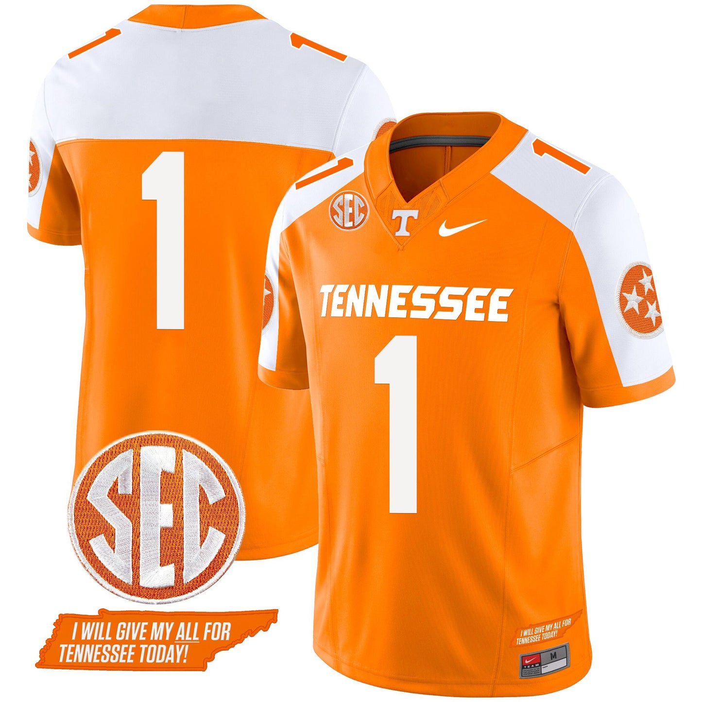 Tennessee Volunteers 2024 Vapor Limited Jersey V3 - All Stitched