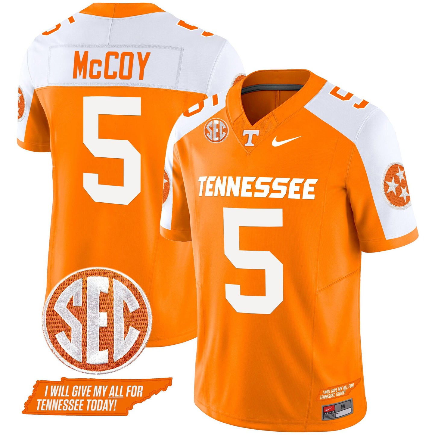 Tennessee Volunteers 2024 Vapor Limited Jersey V3 - All Stitched