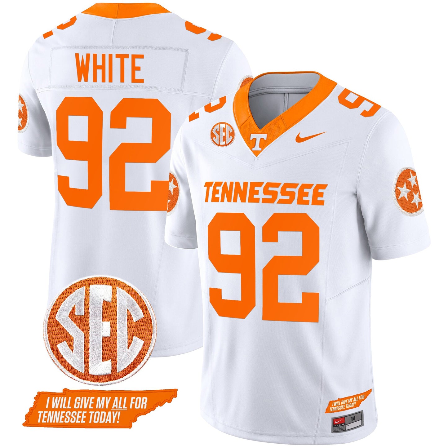 Tennessee Volunteers 2024 Vapor Limited Jersey V3 - All Stitched