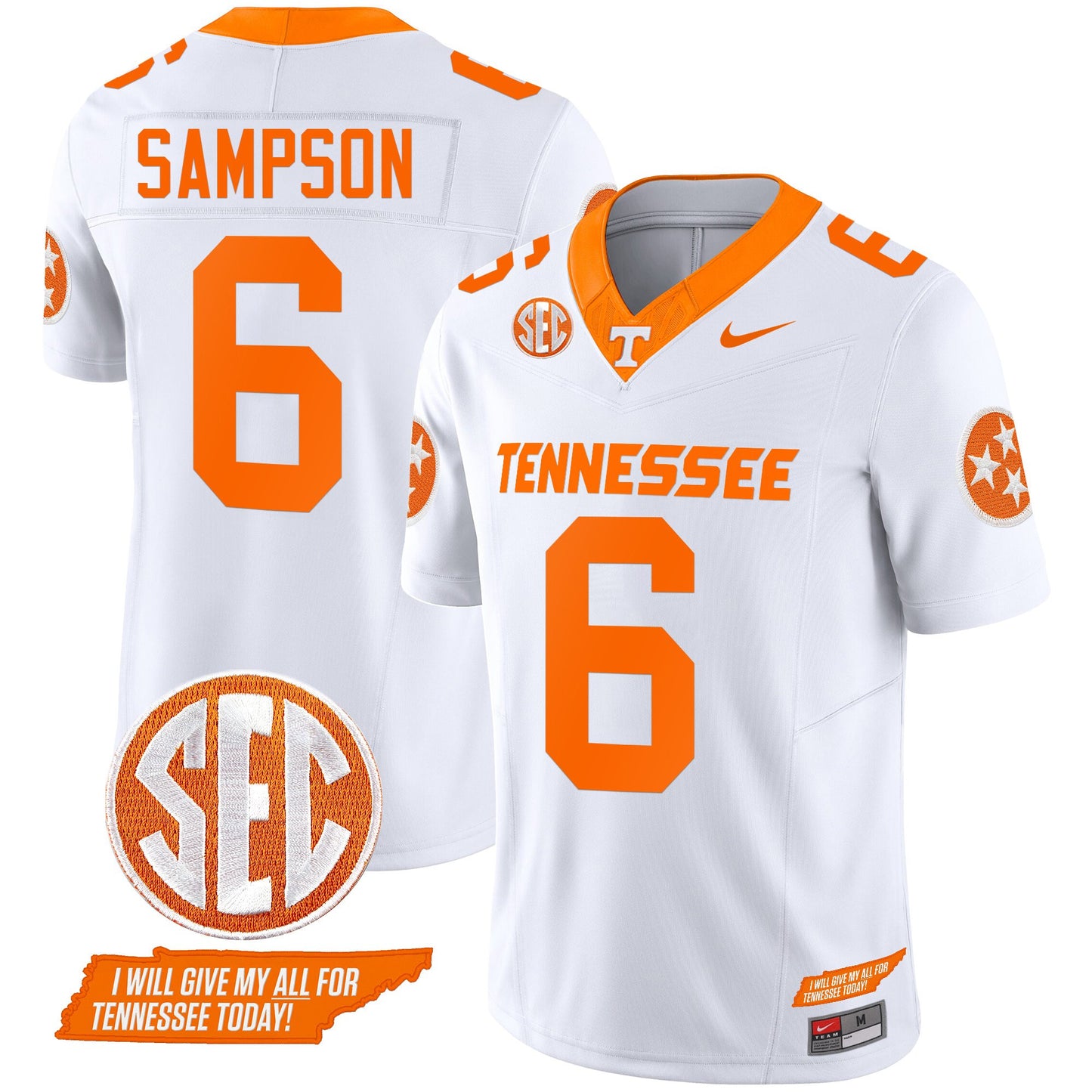 Tennessee Volunteers 2024 Vapor Limited Jersey V3 - All Stitched