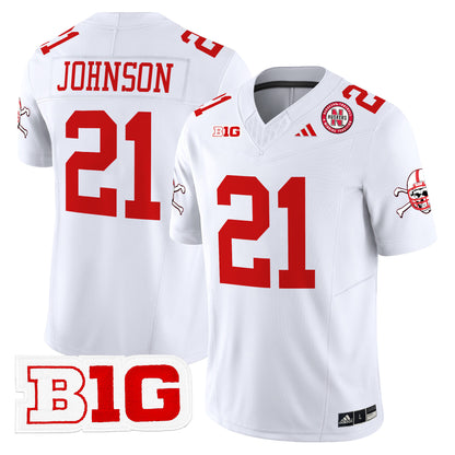 Nebraska Cornhuskers 2024 Vapor Limited Jersey V2 - All Stitched