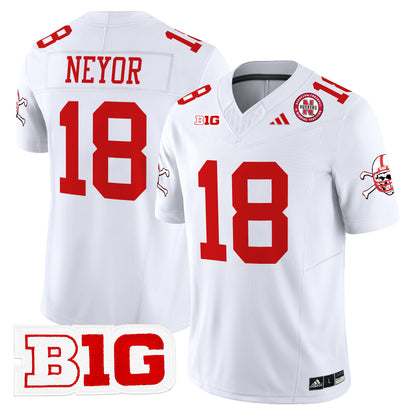 Nebraska Cornhuskers 2024 Vapor Limited Jersey V2 - All Stitched