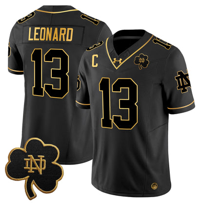 Notre Dame Fighting Irish 2024 Gold Vapor Limited Jersey - All Stitched