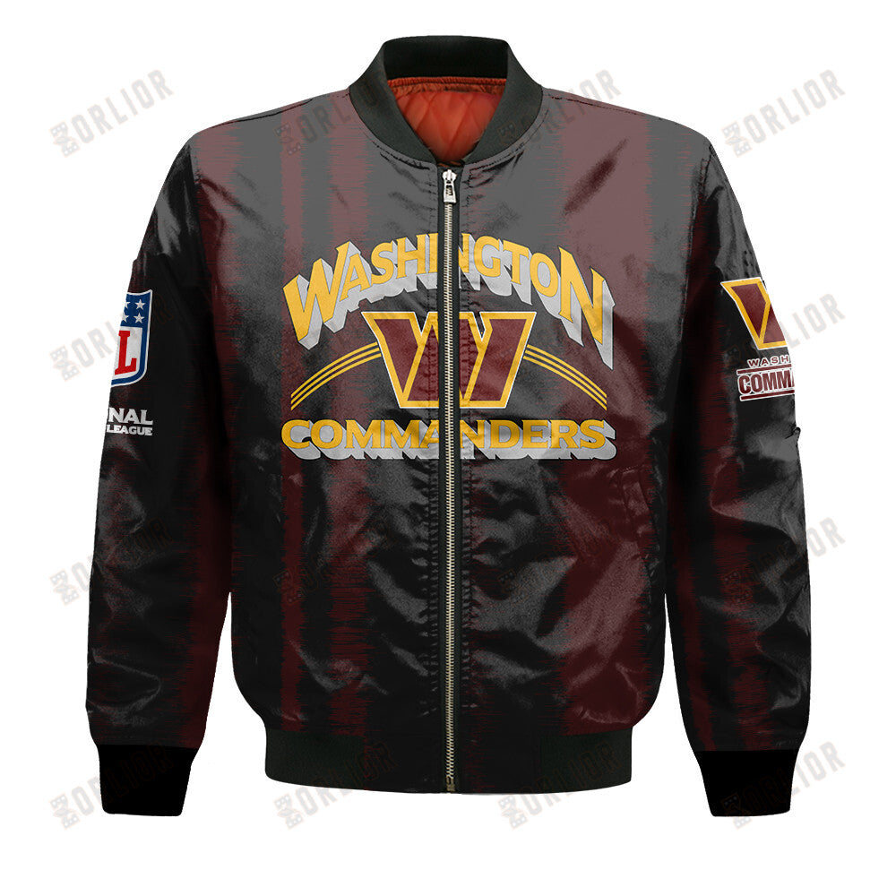 Washington Commanders Football Team 2024 - 25 Independent, Individual Bomber Jacket